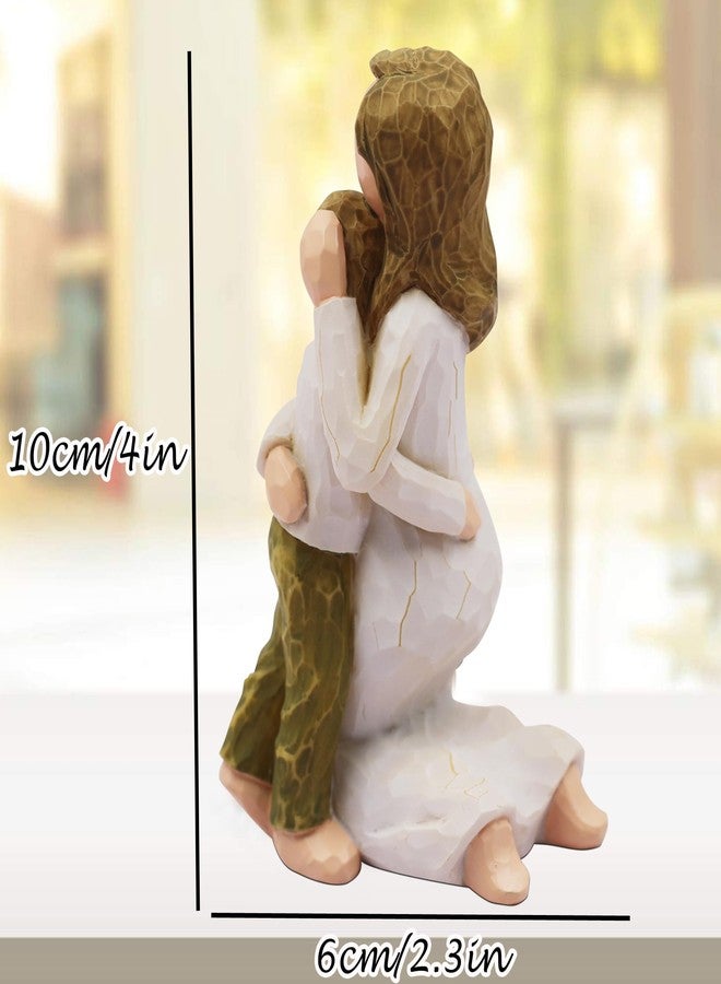 هدايا بورليستا لأم العريس - هدايا عيد الأم من الابن، هدايا للأم من الابن، هدايا تذكارية لفقدان الابن، هدايا من الأمهات للأبناء، تماثيل صغيرة للأمهات بطول 4.7 بوصة - Image 5